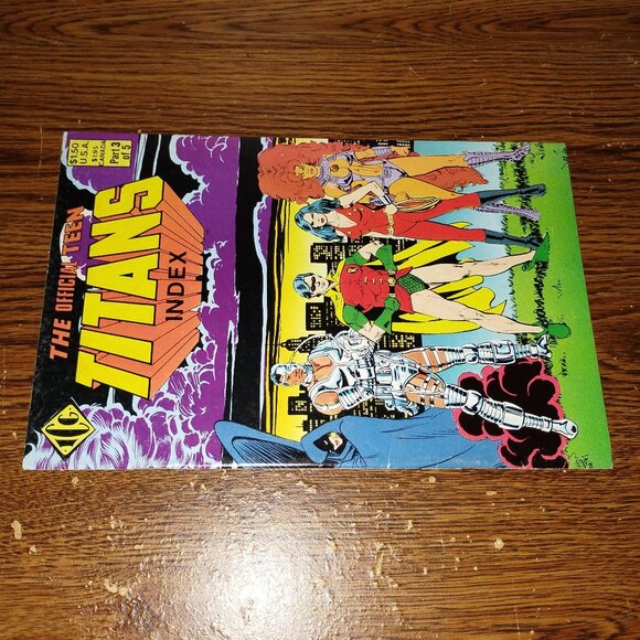 The Official Teen Titans Index No. 3 (1985, ICG) - Picture 3 of 3